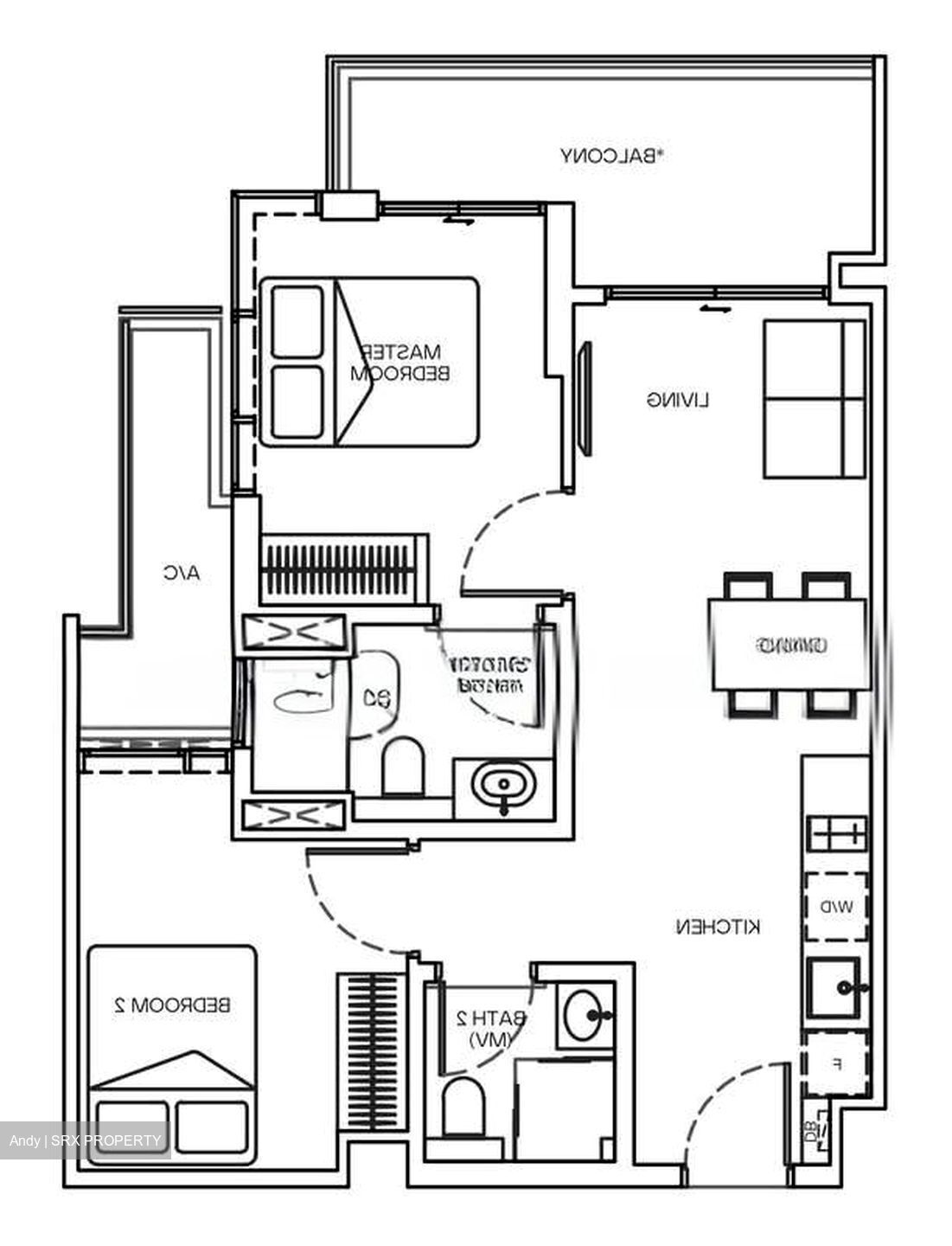 Mori (D14), Apartment #538017111